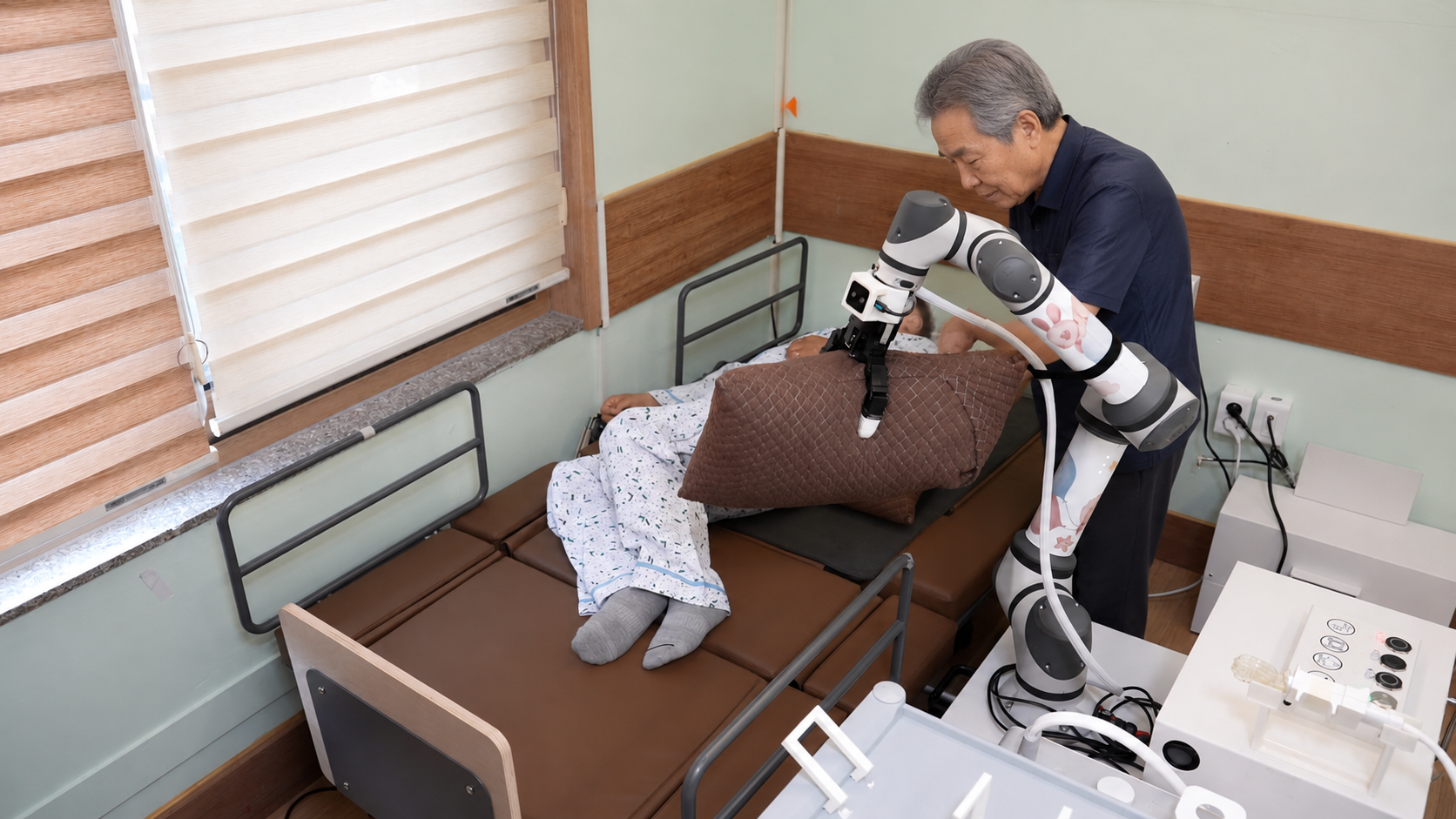 병상 돌봄 시나리오